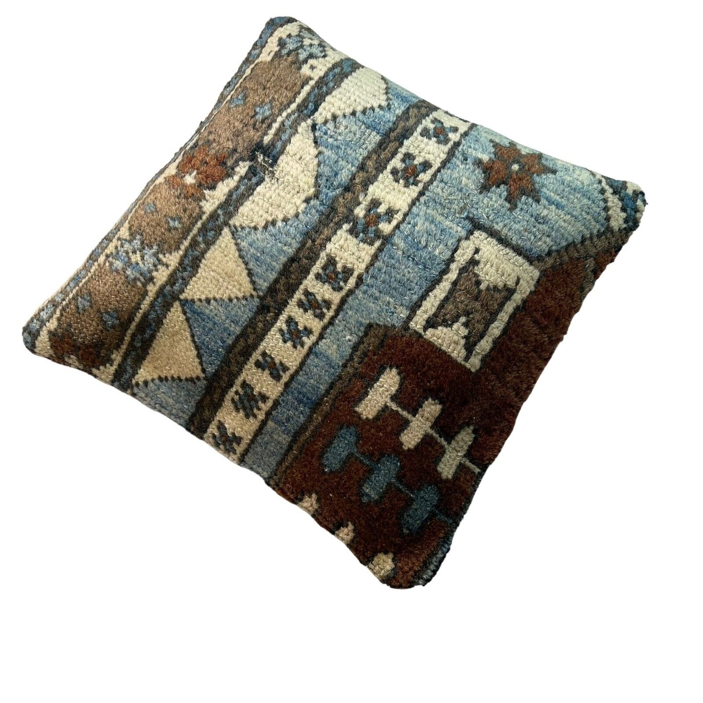 Einzigartige Kelim-Kissen,Turkish Kilim Pillow,16'×16'   Funda De Cojín Kilim