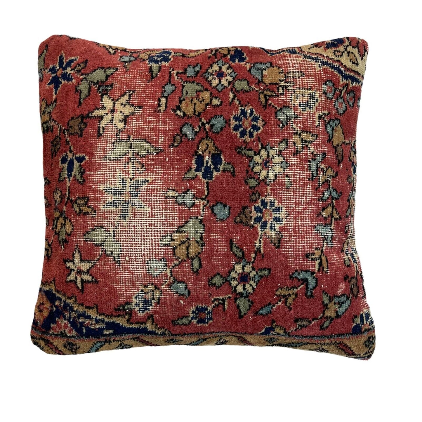 18''X18'' Vintage Handmade Rug Cushion Cover, 45 x 45 cm Deko Kissenbezug