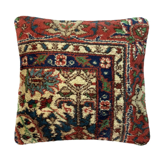 45 x 45 cm  , Vintage Turkish Cushion Cover ,  Vintage Handgemachte Kissenbezug