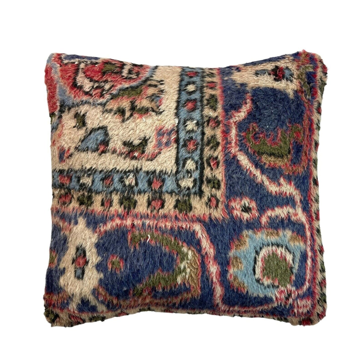 45 x 45 cm  , Vintage Turkish Cushion Cover ,  Vintage Handgemachte Kissenbezug