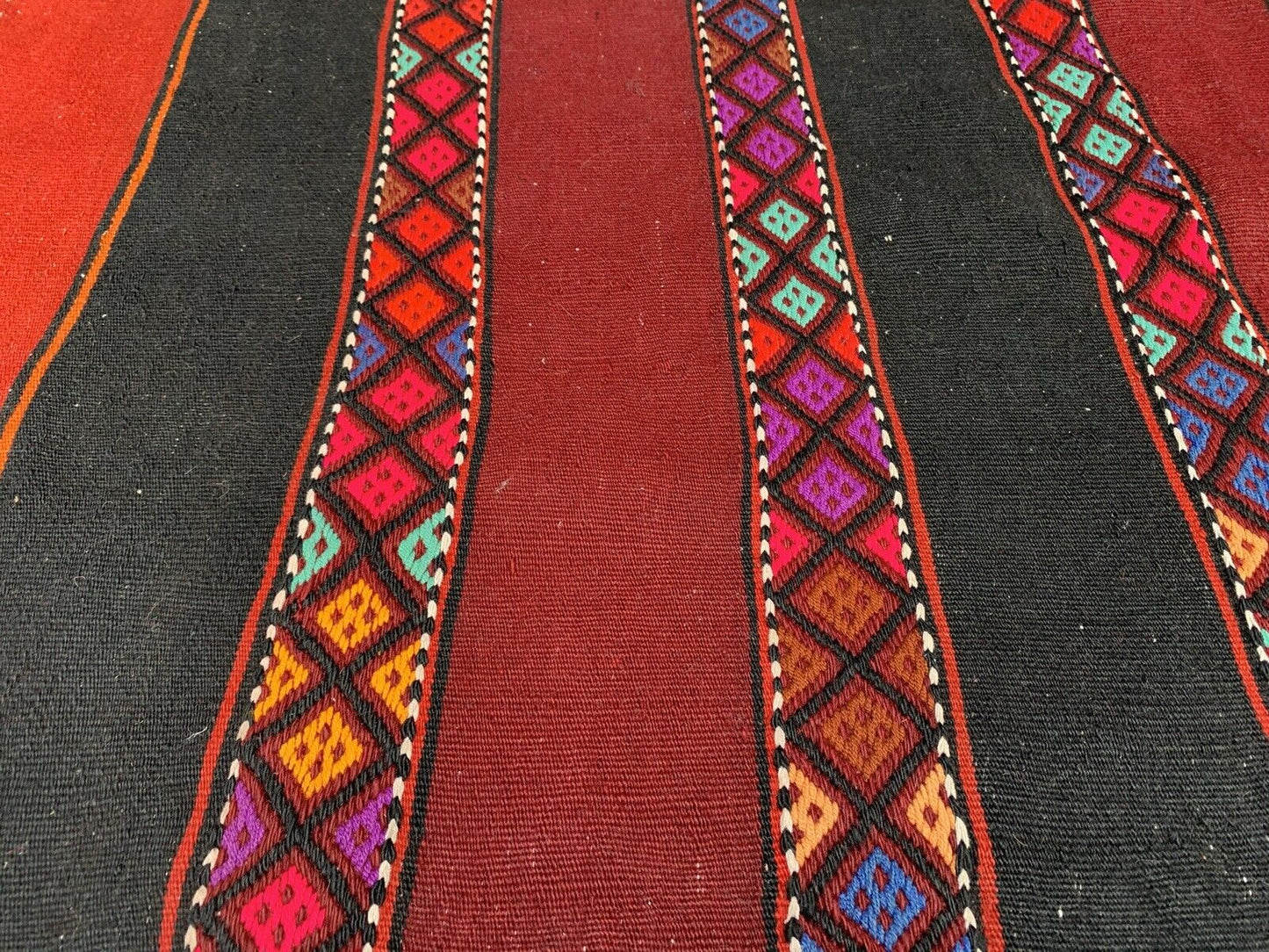 Traditional Turkish Kilim Rug,Vintage Kelim Teppich 141x78 cm