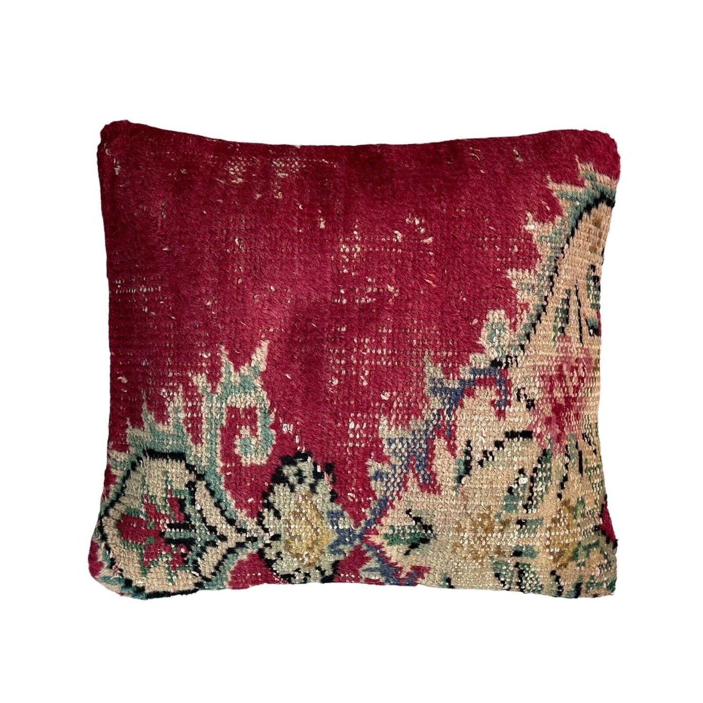 45 x 45 cm  , Vintage Turkish Cushion Cover ,  Vintage Handgemachte Kissenbezug