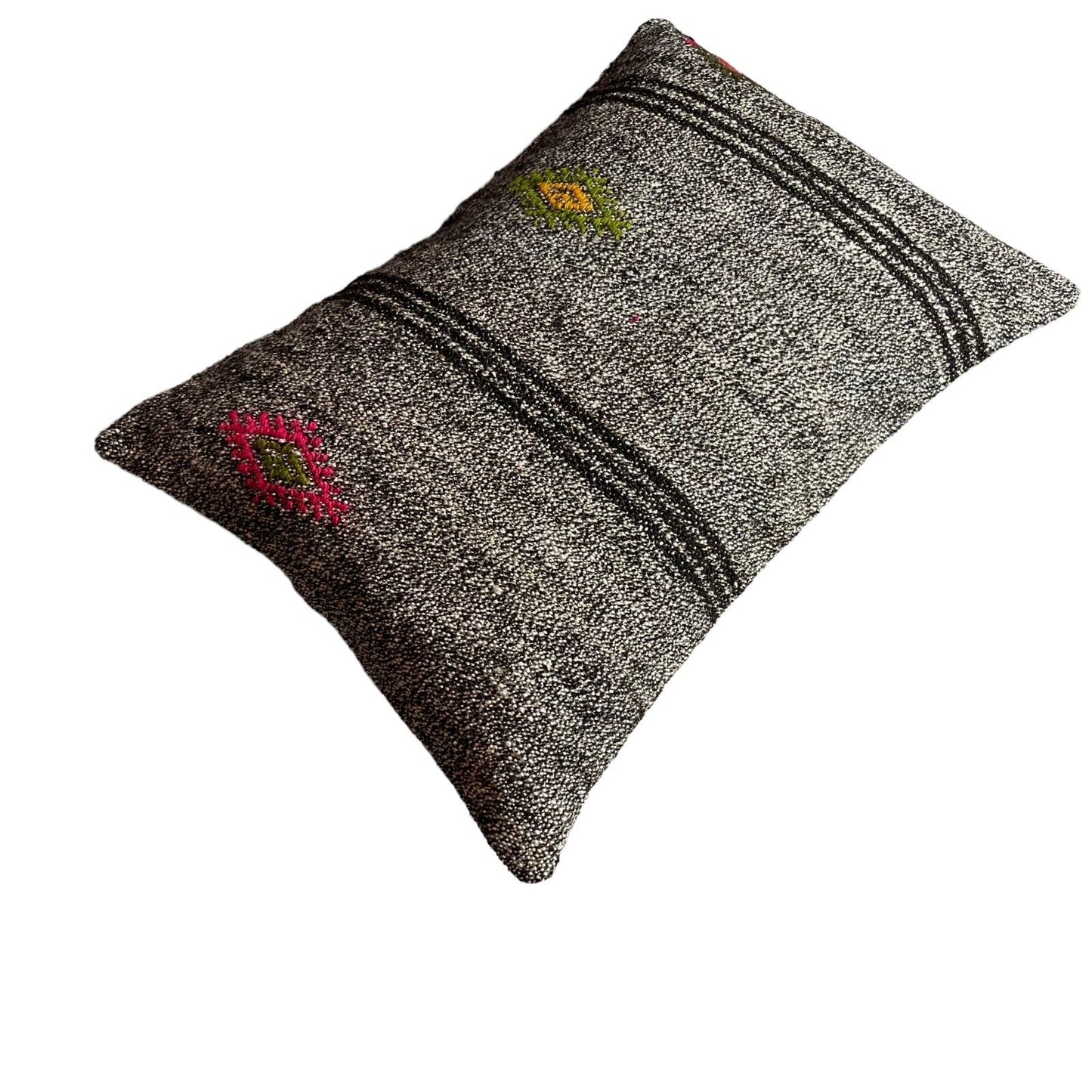 40x60 Cm Handgewebt Kelim Kissenbezug Vintage Kilim Cushion Cover , Boho,16'x24'