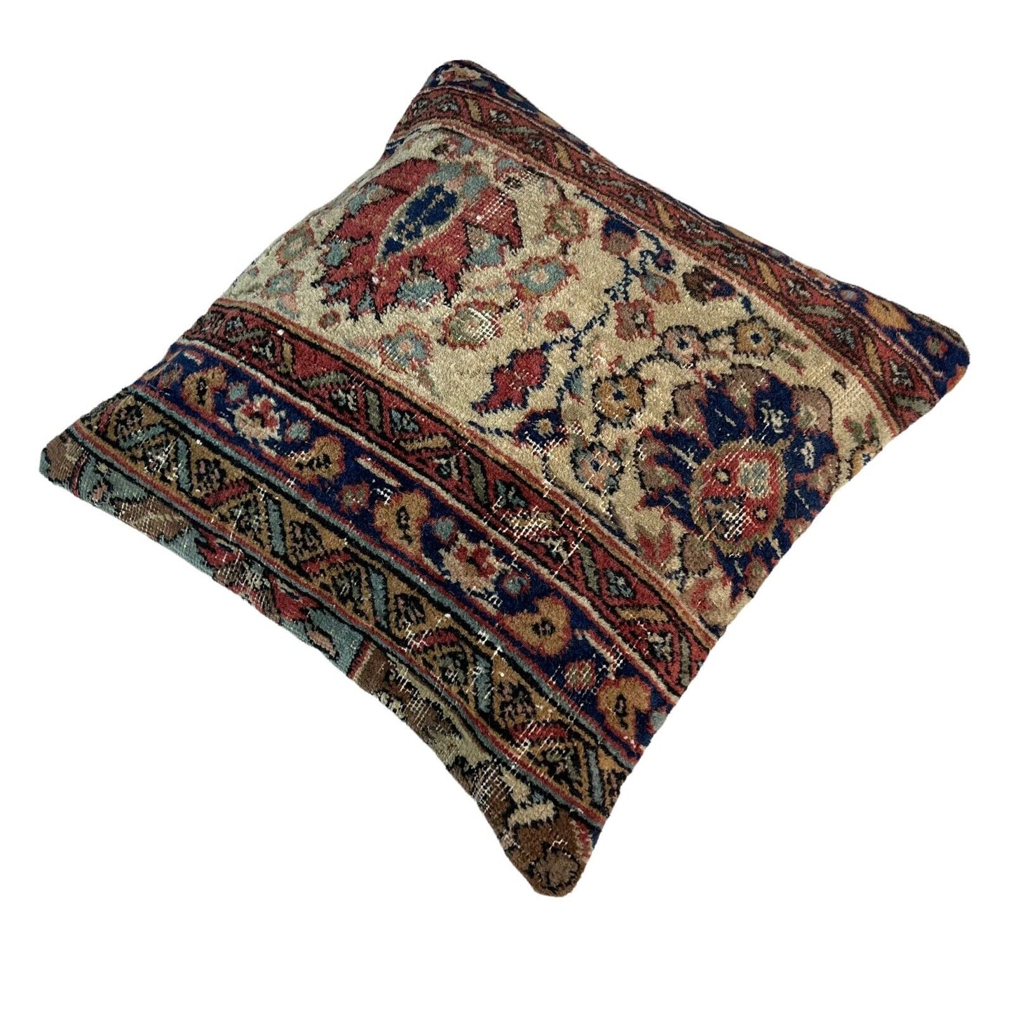 18''X18'' Vintage Handmade Rug Cushion Cover, 45 x 45 cm Deko Kissenbezug