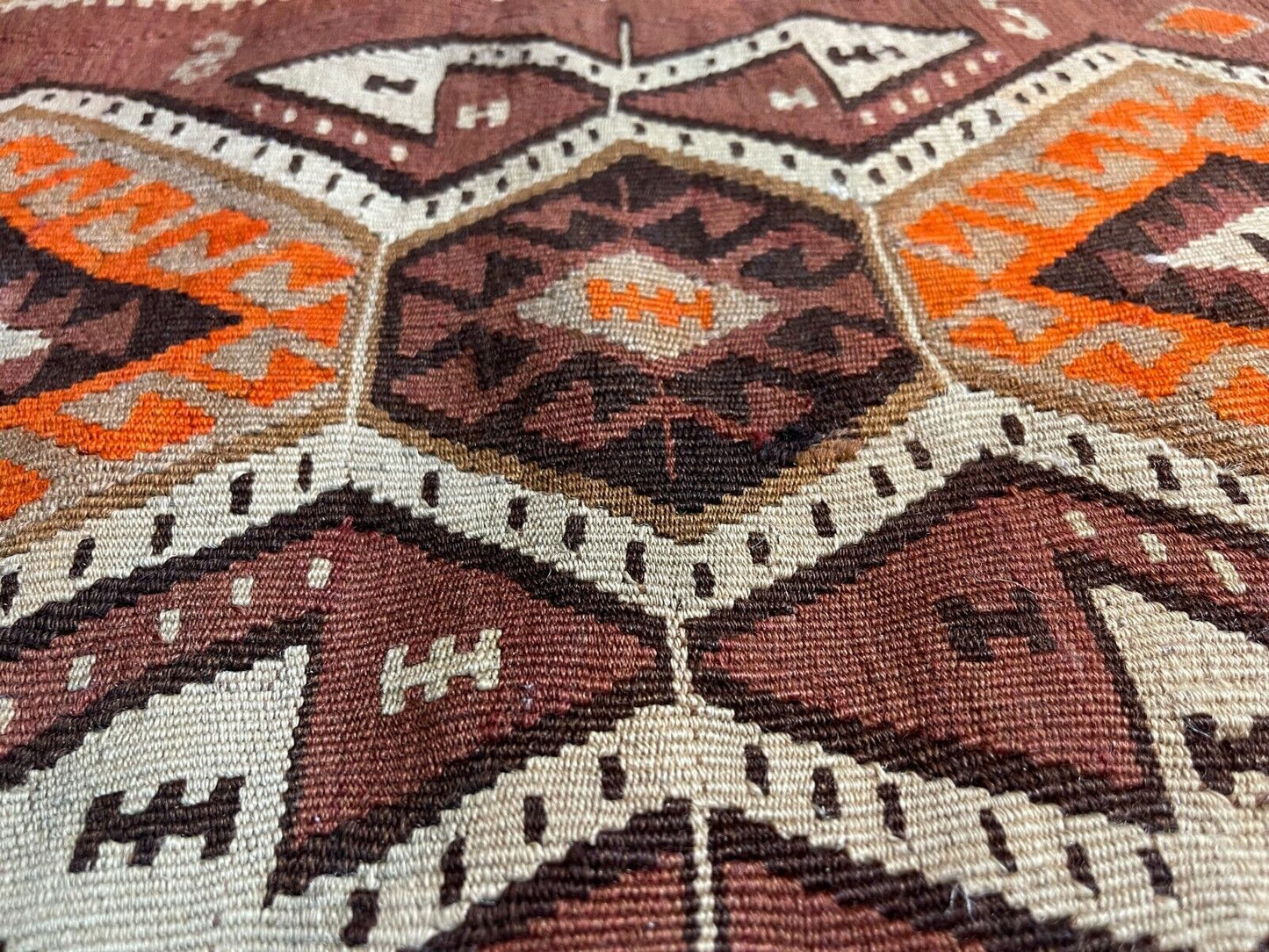 Traditionelle türkische Kelim Teppich, Vintage Turkish Kilim Rug 95X48 cm