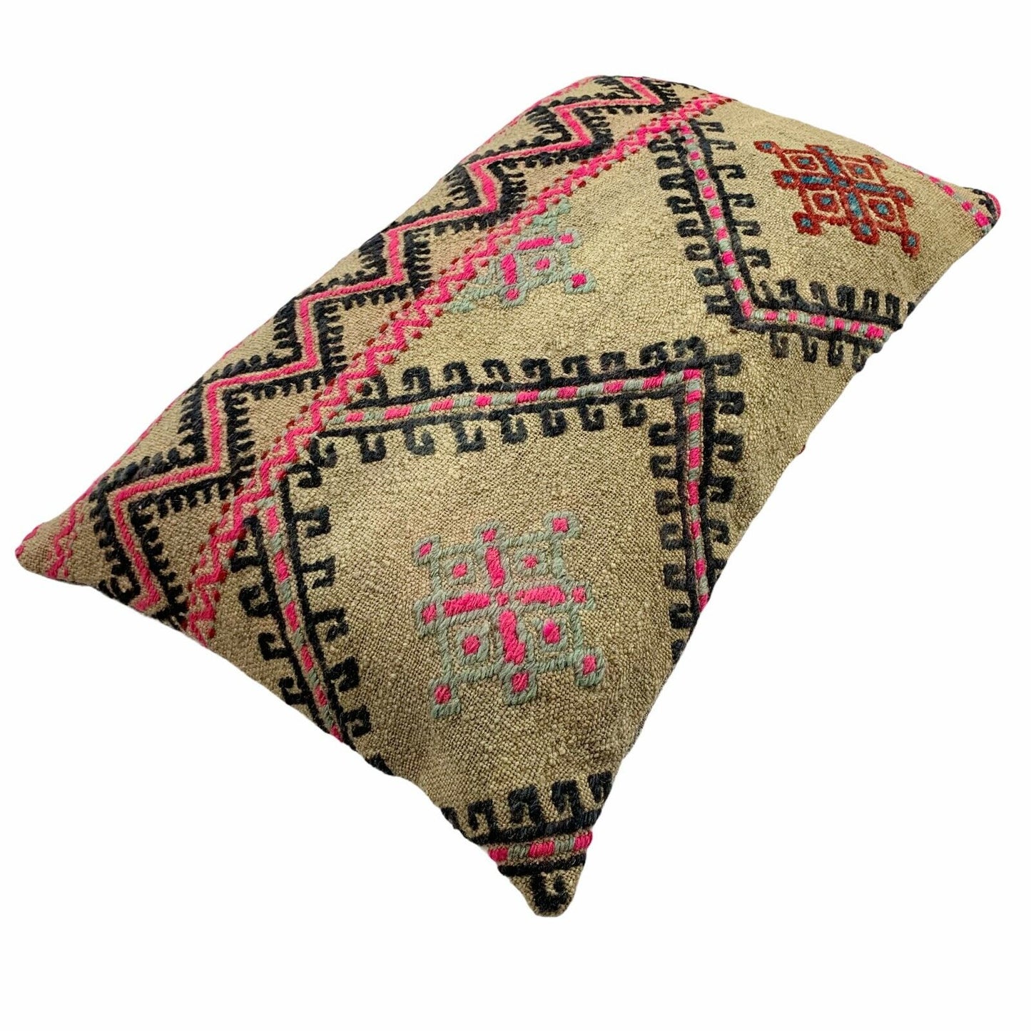 40x60 Cm Handgewebt Kelim Kissenbezug Vintage Kilim Cushion Cover , Boho,16'x24'