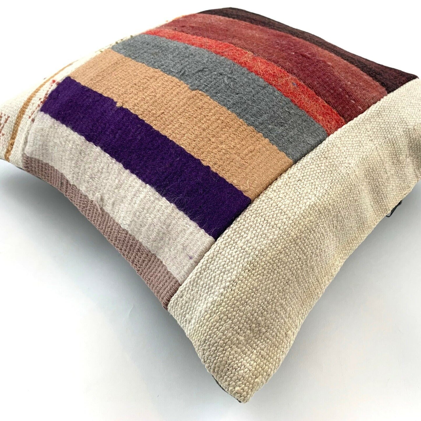 Einzigartige Kelim-Kissen,Turkish Kilim Pillow,16'×16' Pillow Cover, Boho Kissen