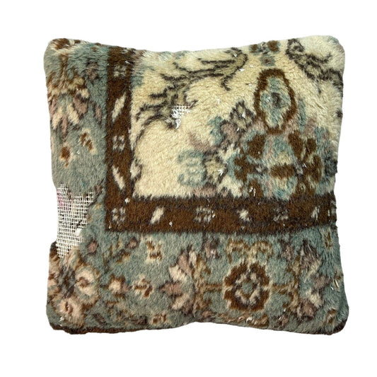 45 x 45 cm  , Vintage Turkish Cushion Cover ,  Vintage Handgemachte Kissenbezug