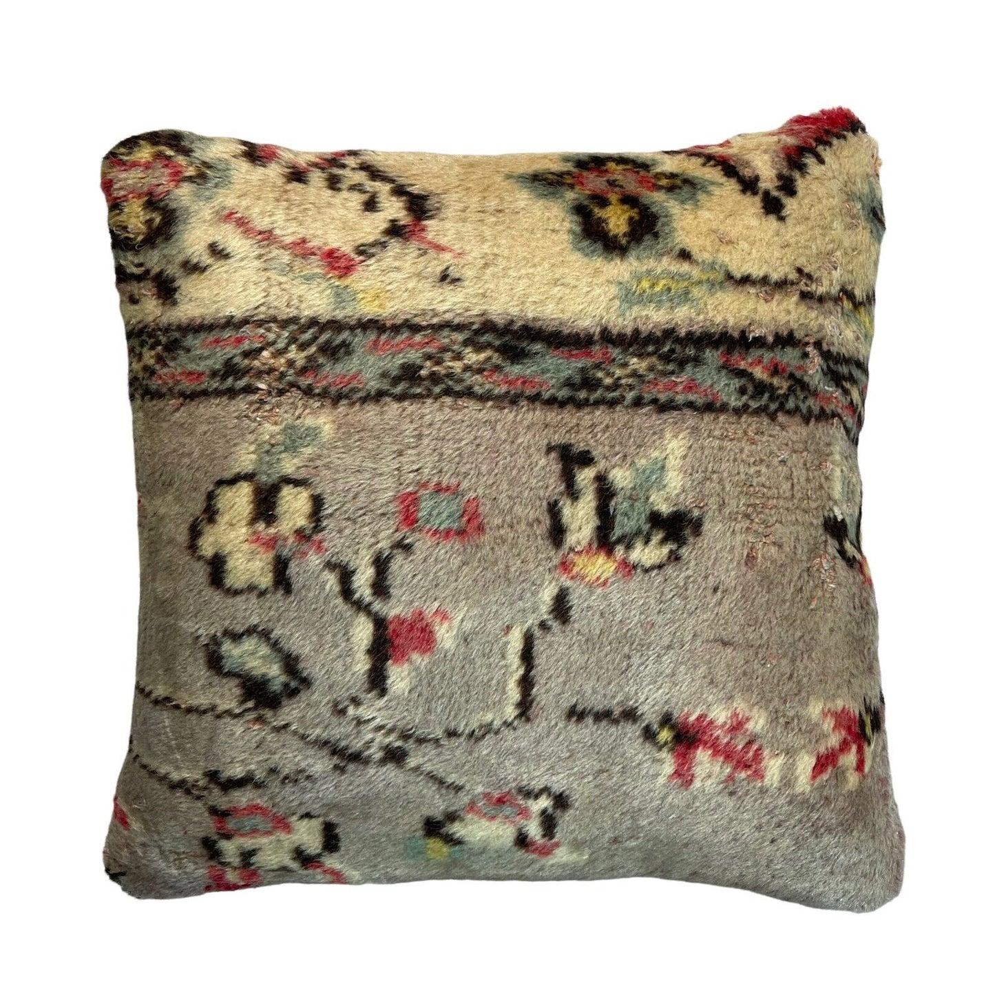 45 x 45 cm  , Vintage Turkish Cushion Cover ,  Vintage Handgemachte Kissenbezug