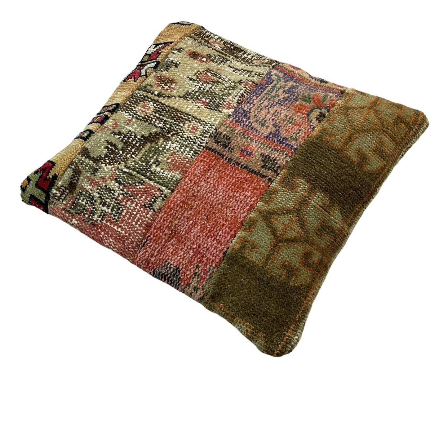 40 x 40 cm  , Vintage Turkish Cushion Cover ,  Vintage Handgemachte Kissenbezug