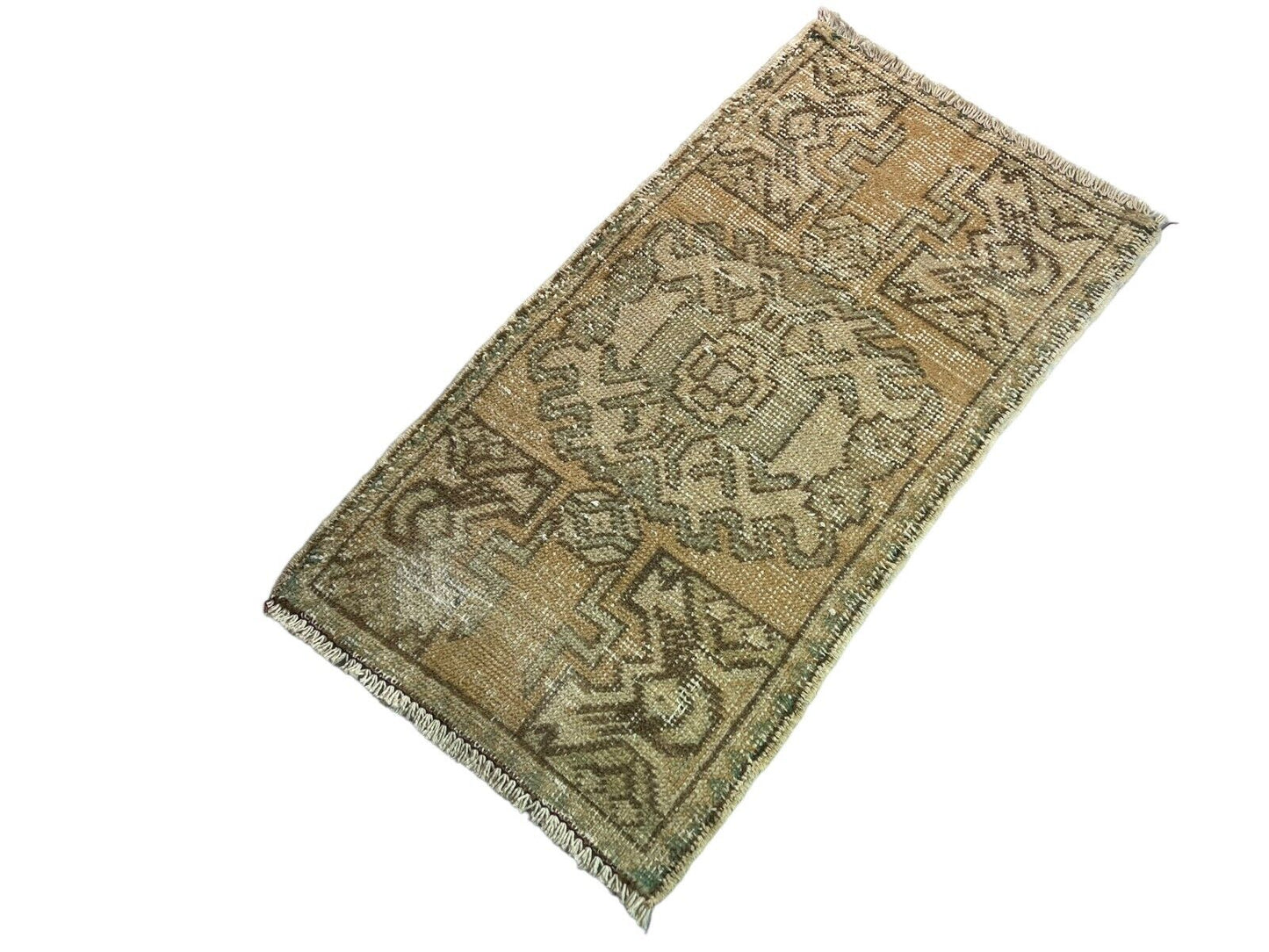 Traditionelle Vintage türkische Teppich, Vintage Turkish Rug 91 X 51 cm