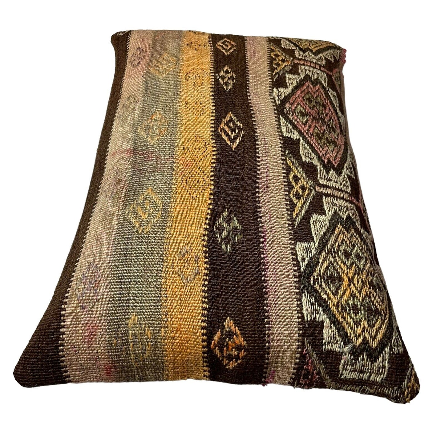 40x60 Cm Handgewebt Kelim Kissenbezug Vintage Kilim Cushion Cover , Boho,16'x24'