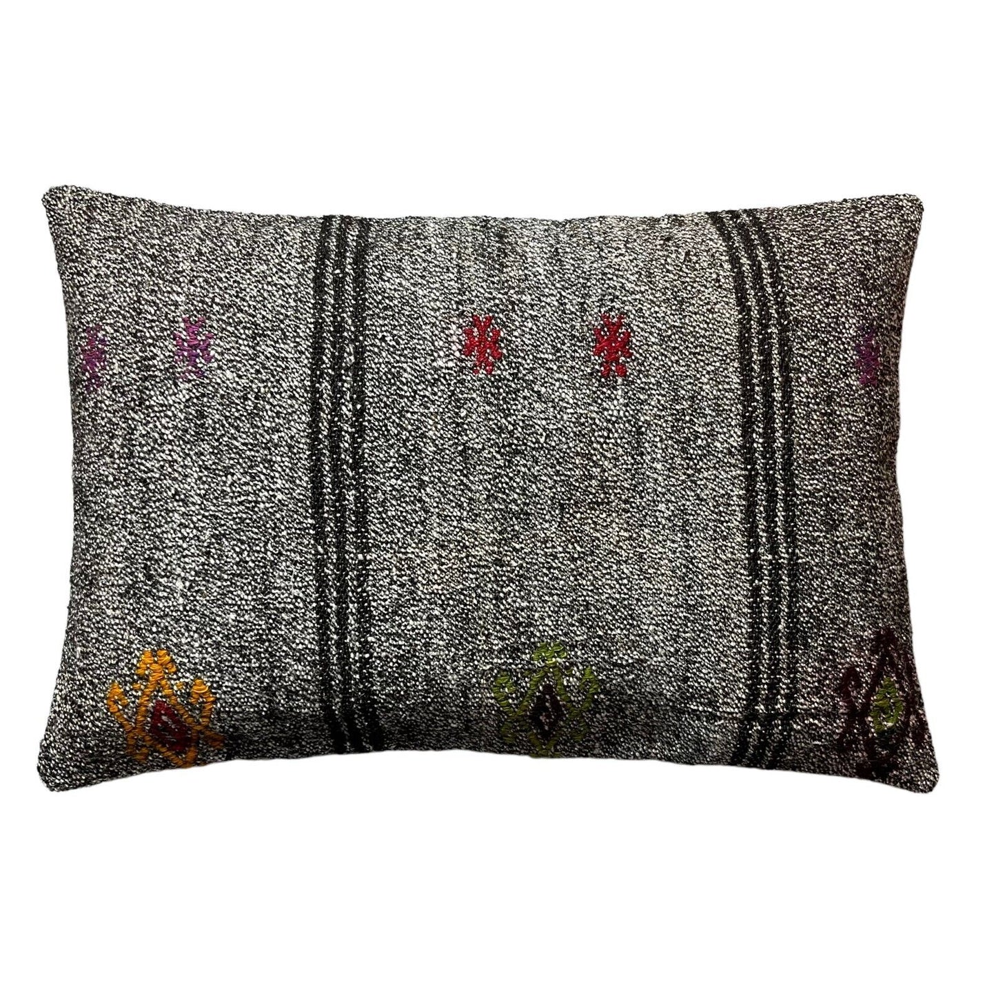 40x60 Cm Handgewebt Kelim Kissenbezug Vintage Kilim Cushion Cover , Boho,16'x24'