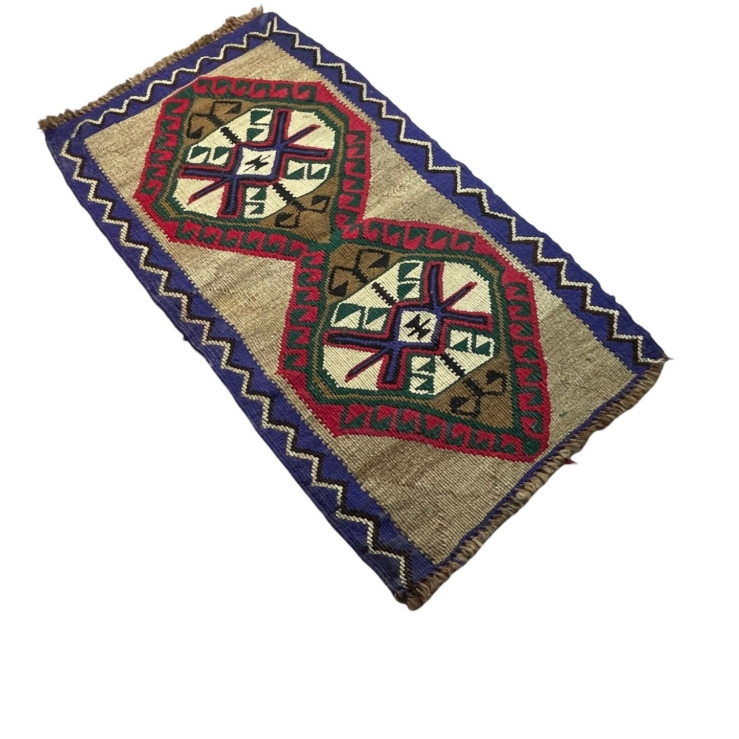 Traditionelle türkische Kelim Teppich, Vintage Turkish Kilim Rug 95X53 cm