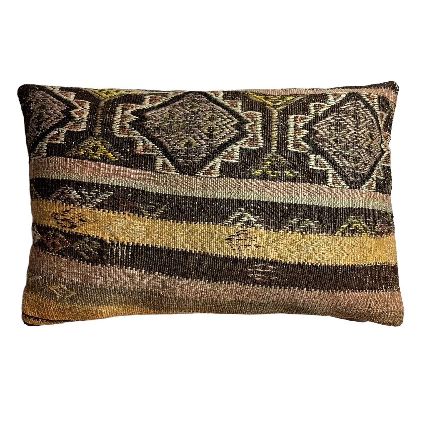 40x60 Cm Handgewebt Kelim Kissenbezug Vintage Kilim Cushion Cover , Boho,16'x24'