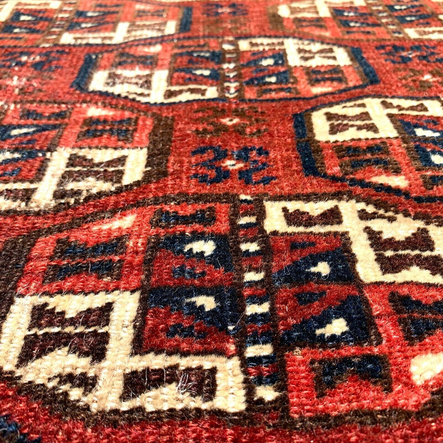 Feiner Antiker Handgeknüpfter Turkoman Tekke Teppich,177x117cm,Antique Tekke Rug