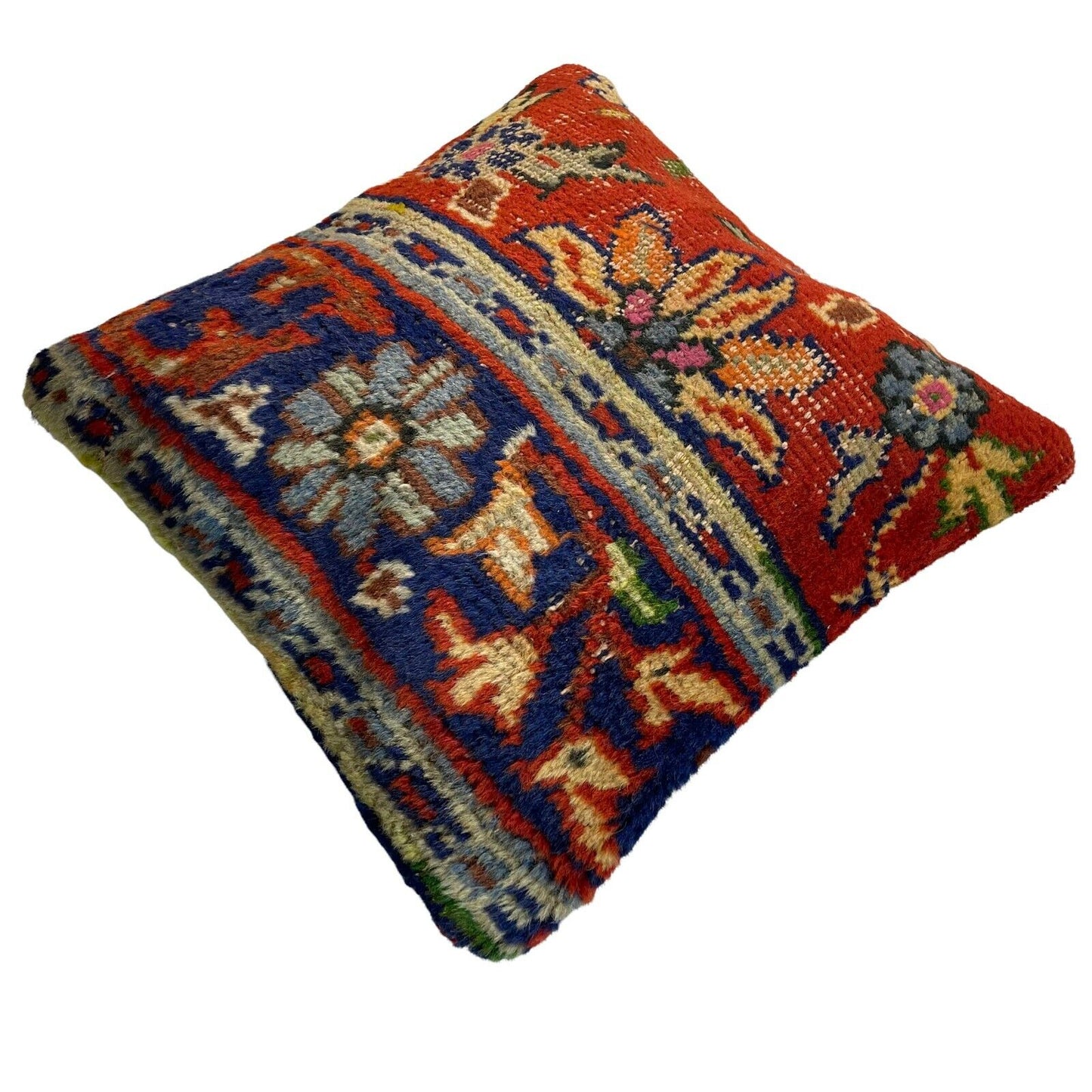 45 x 45 cm  , Vintage Turkish Cushion Cover ,  Vintage Handgemachte Kissenbezug