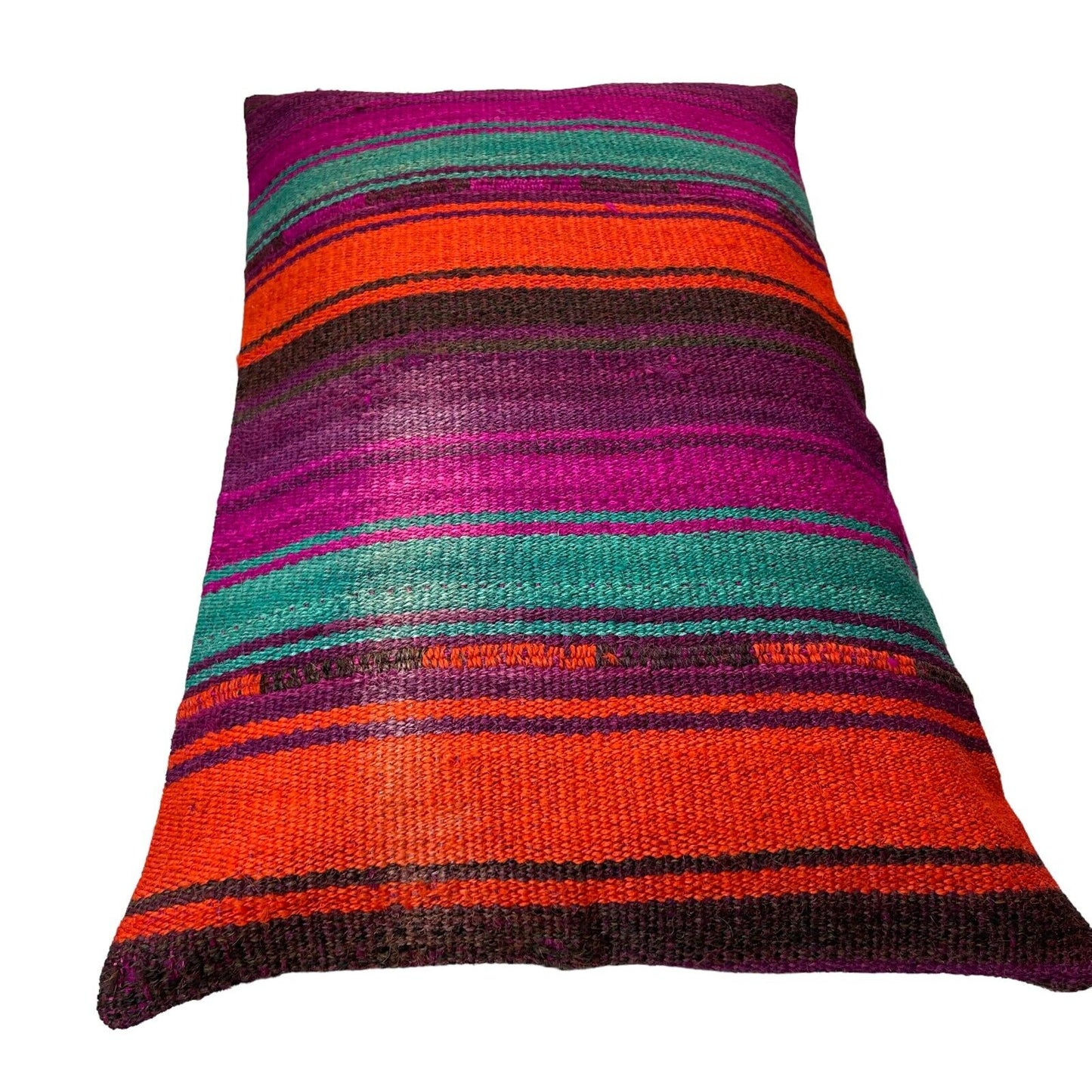 40x60 Cm Handgewebt Kelim Kissenbezug Vintage Kilim Cushion Cover , Boho,16'x24'