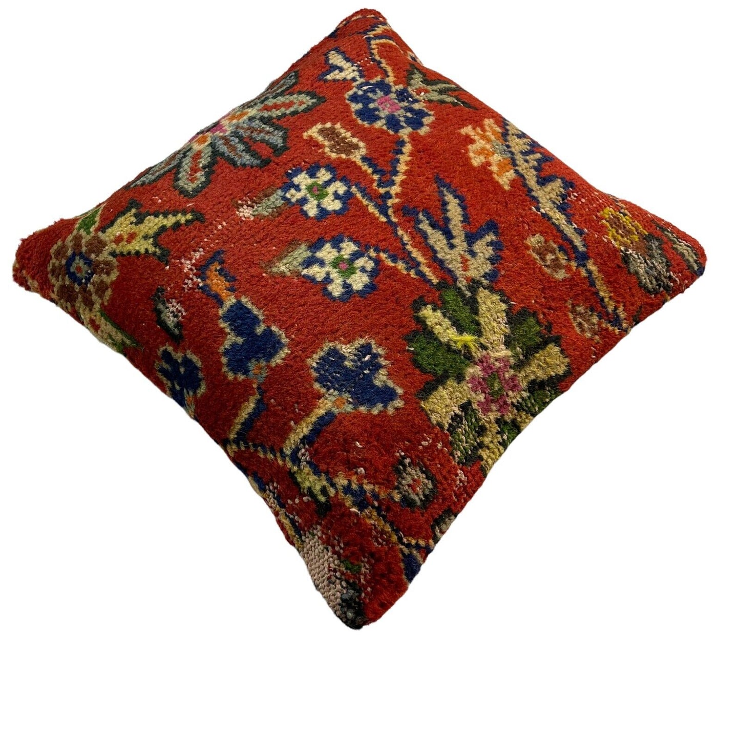 18''X18'' Vintage Handmade Rug Cushion Cover, 45 x 45 cm Deko Kissenbezug