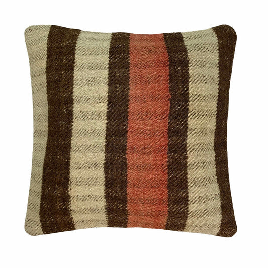 Einzigartige Kelim-Kissen,Turkish Kilim Pillow,16'×16'   Funda De Cojín Kilim