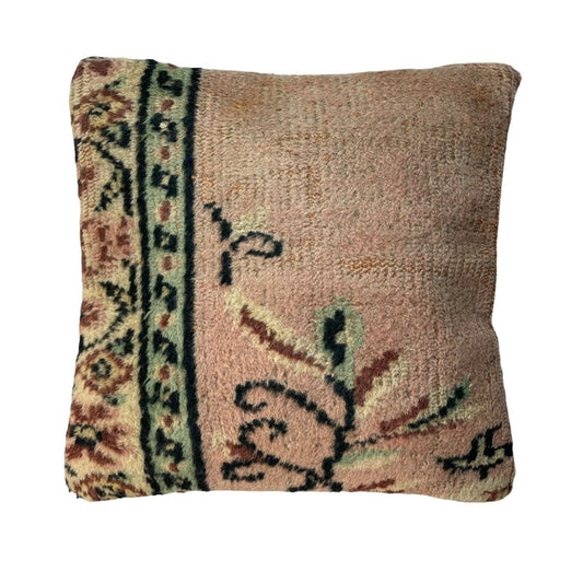 45 x 45 cm  , Vintage Turkish Cushion Cover ,  Vintage Handgemachte Kissenbezug