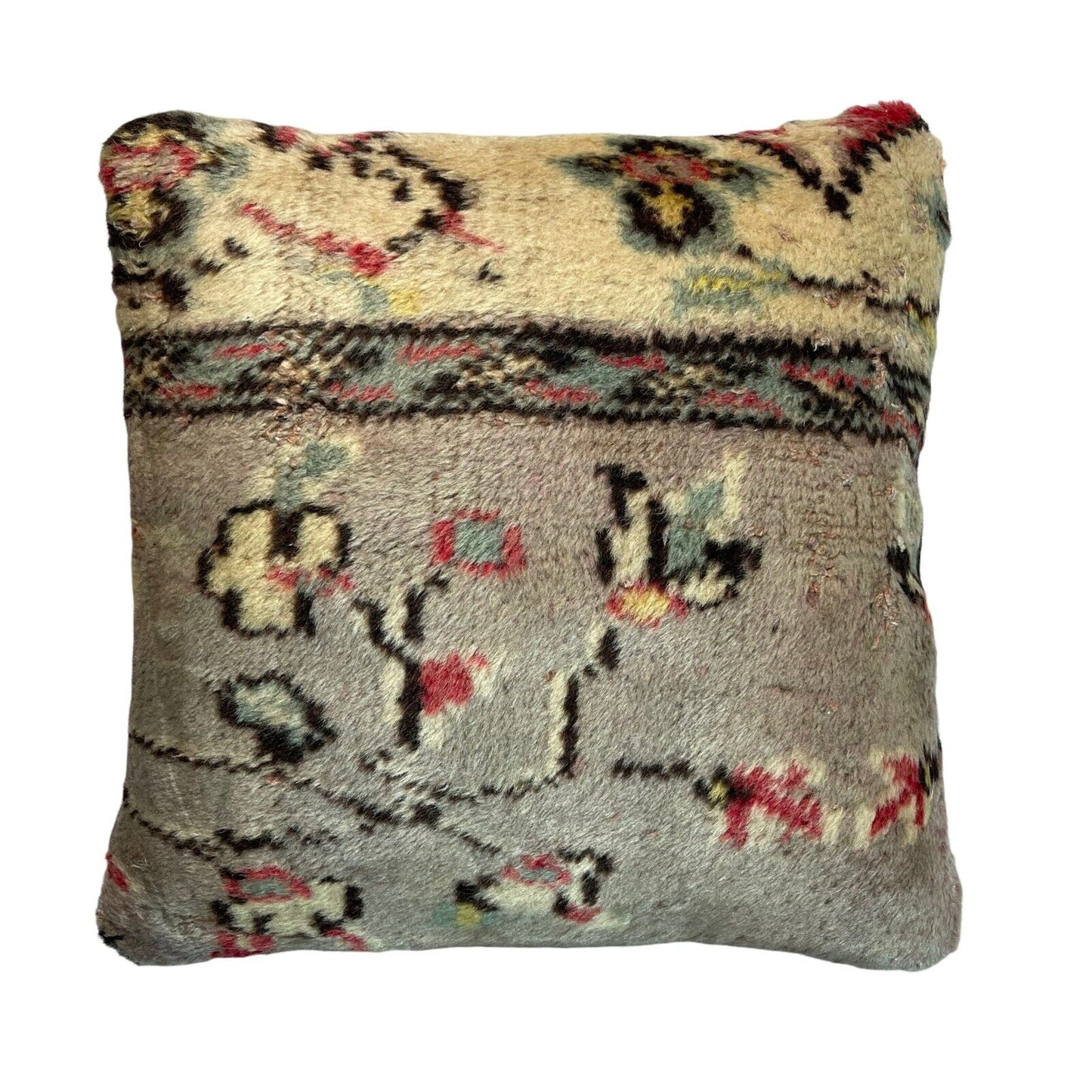 45 x 45 cm  , Vintage Turkish Cushion Cover ,  Vintage Handgemachte Kissenbezug