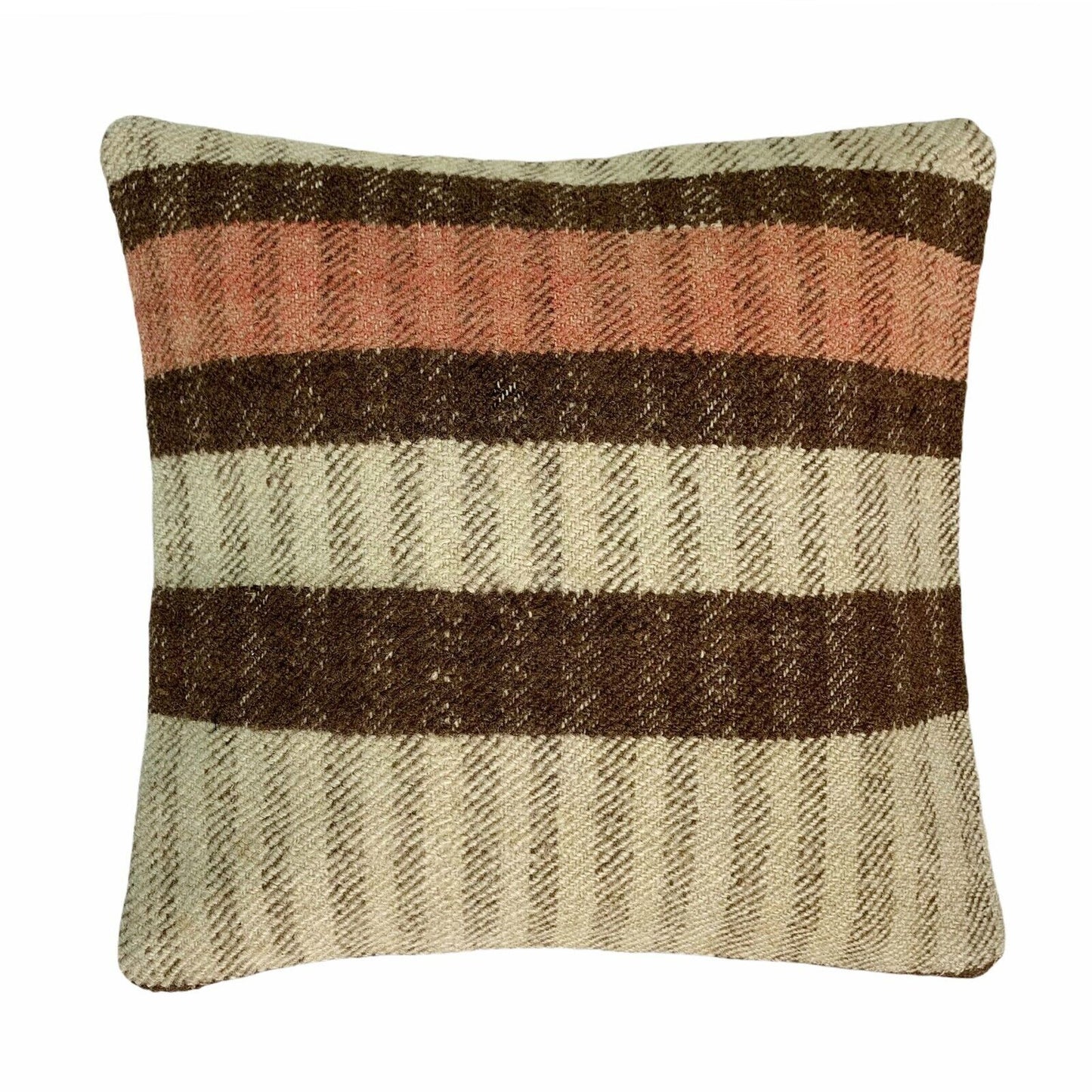 Einzigartige Kelim-Kissen,Turkish Kilim Pillow,16'×16'   Funda De Cojín Kilim