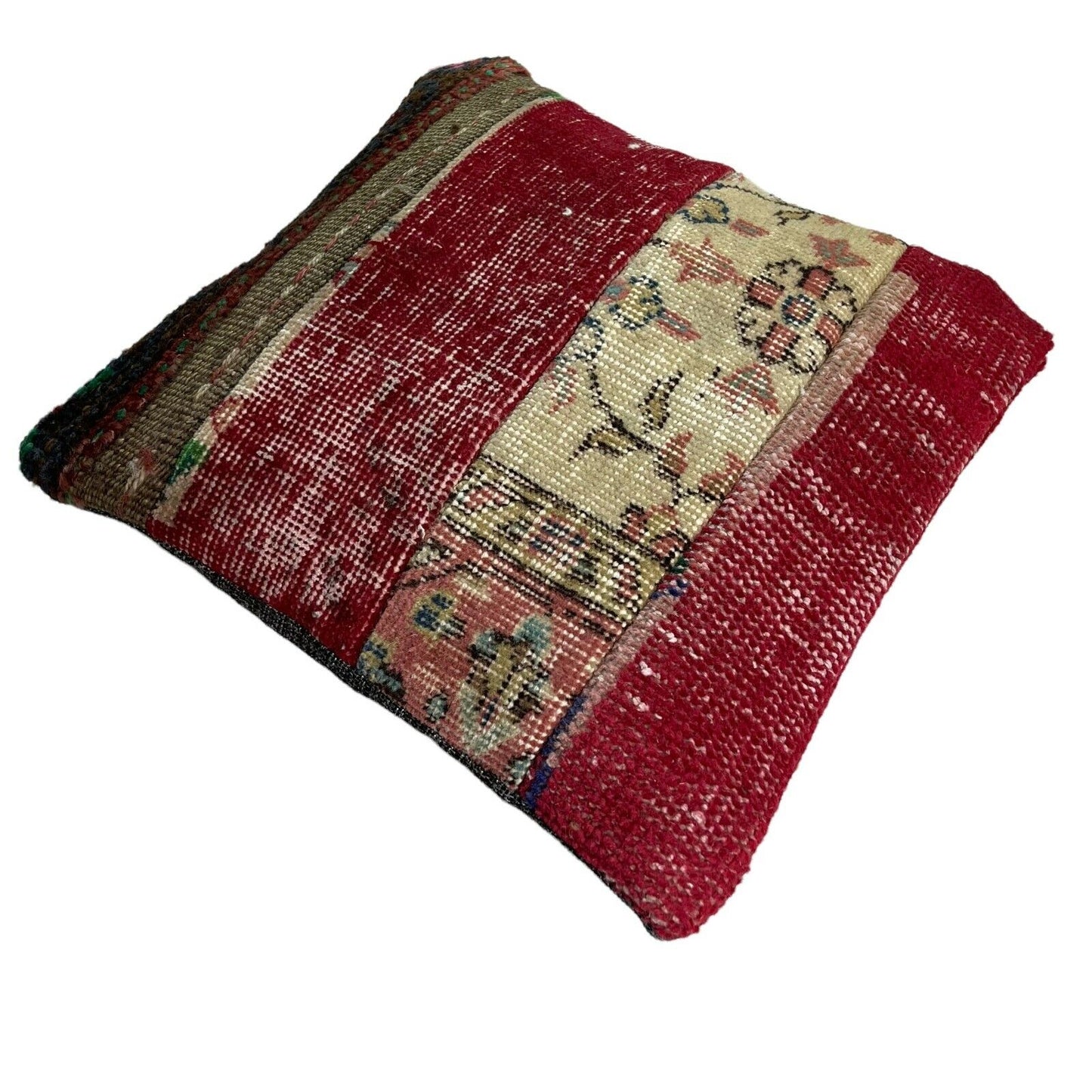 40 x 40 cm  , Vintage Turkish Cushion Cover ,  Vintage Handgemachte Kissenbezug