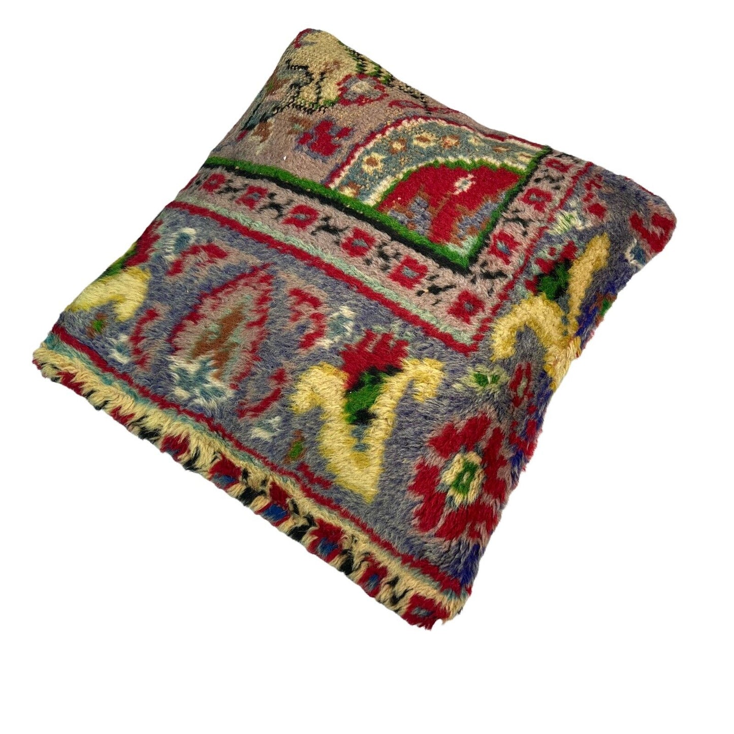 45 x 45 cm  , Vintage Turkish Cushion Cover ,  Vintage Handgemachte Kissenbezug