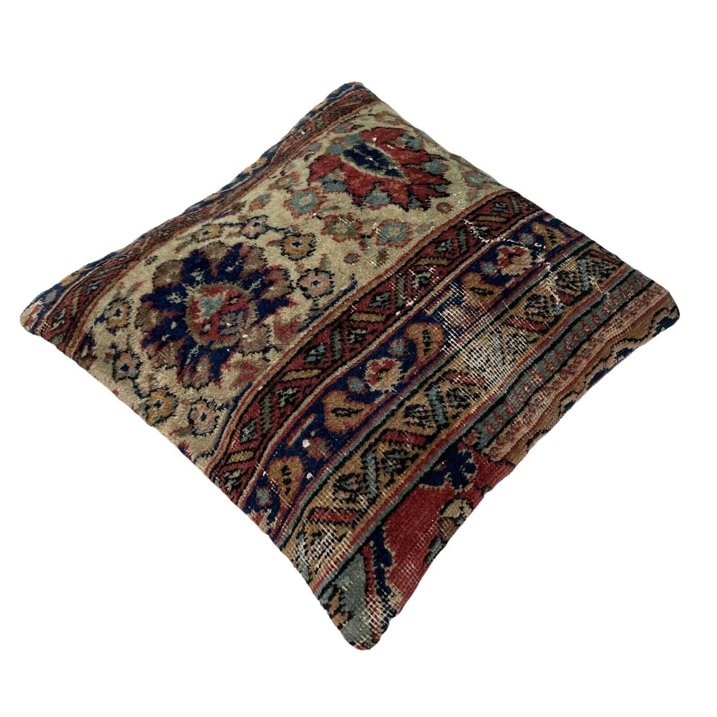 45 x 45 cm  , Vintage Turkish Cushion Cover ,  Vintage Handgemachte Kissenbezug