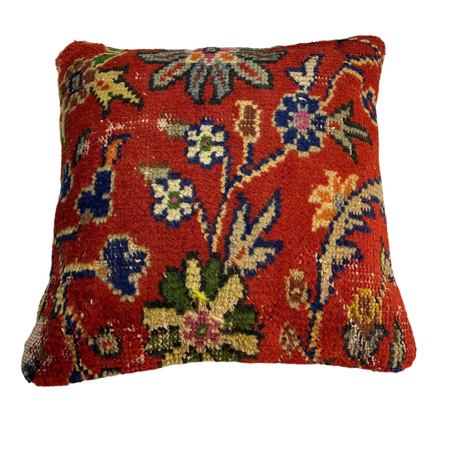 18''X18'' Vintage Handmade Rug Cushion Cover, 45 x 45 cm Deko Kissenbezug