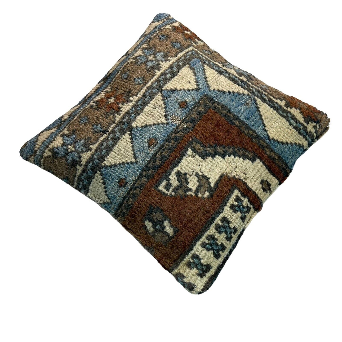 Einzigartige Kelim-Kissen,Turkish Kilim Pillow,16'×16'   Funda De Cojín Kilim