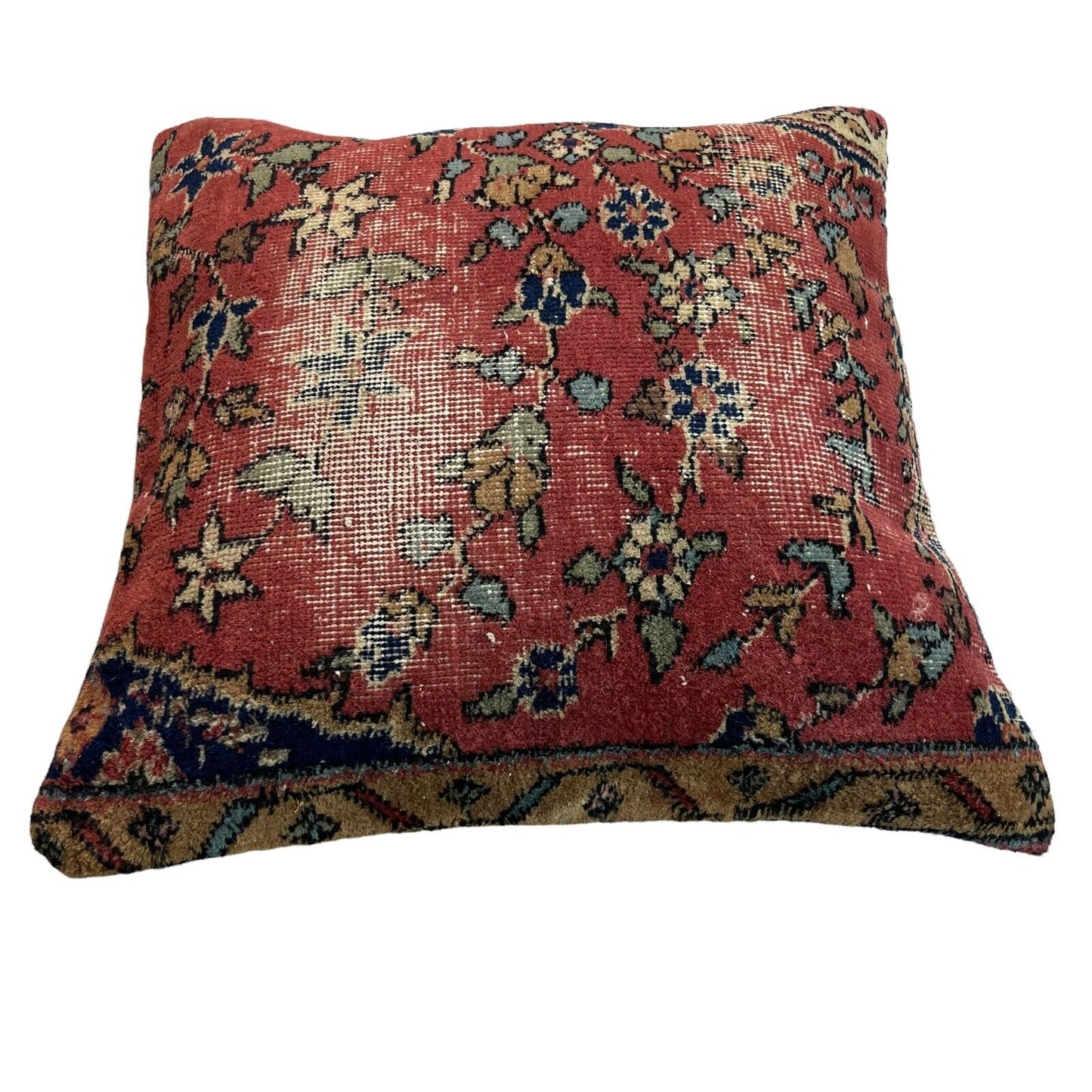 18''X18'' Vintage Handmade Rug Cushion Cover, 45 x 45 cm Deko Kissenbezug