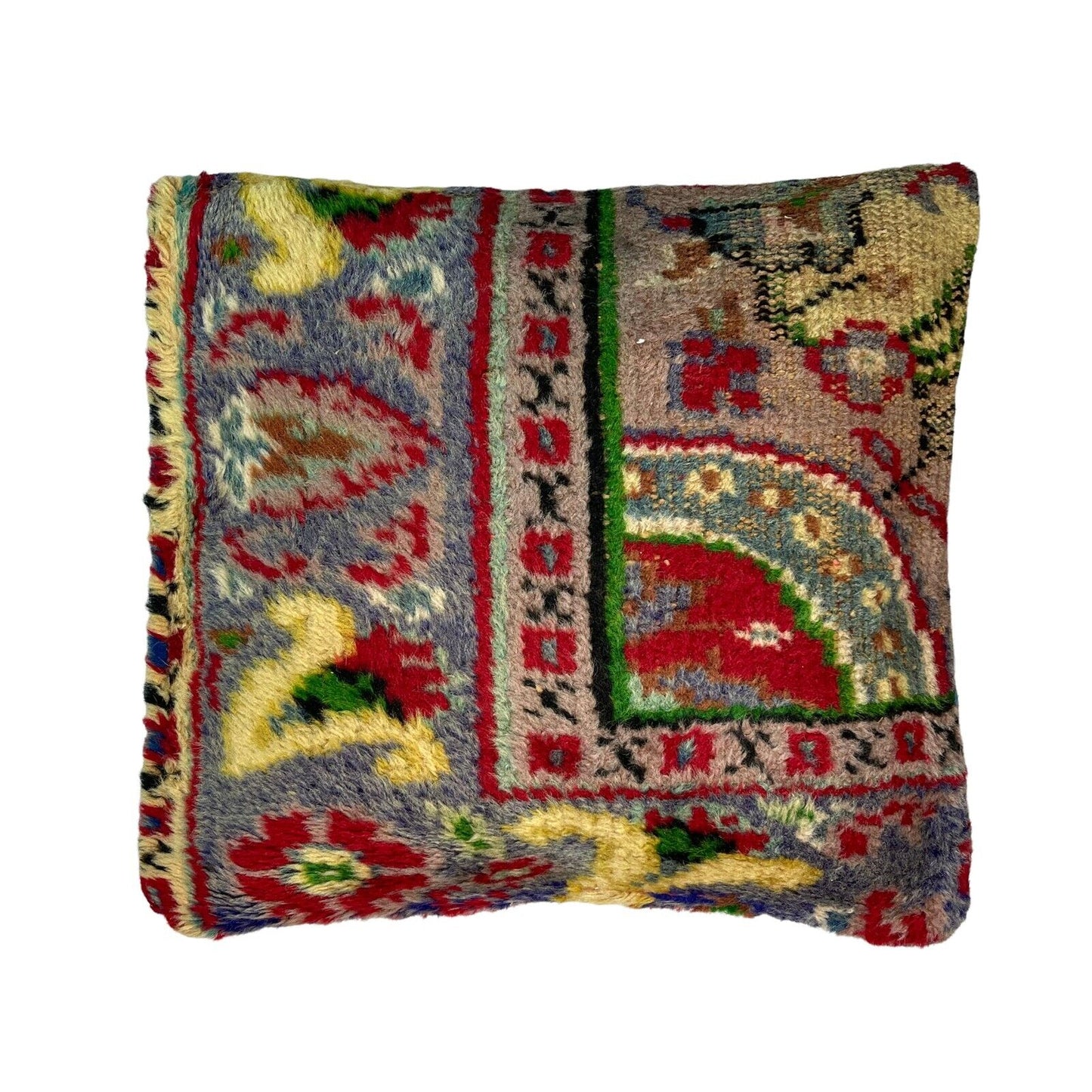 45 x 45 cm  , Vintage Turkish Cushion Cover ,  Vintage Handgemachte Kissenbezug