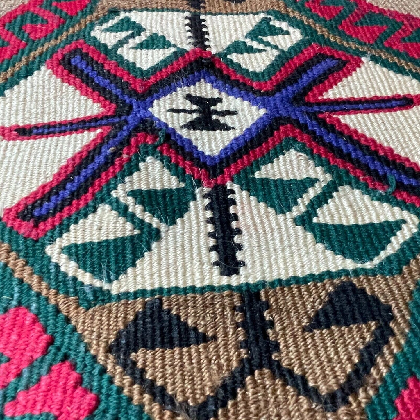 Traditionelle türkische Kelim Teppich, Vintage Turkish Kilim Rug 95X53 cm