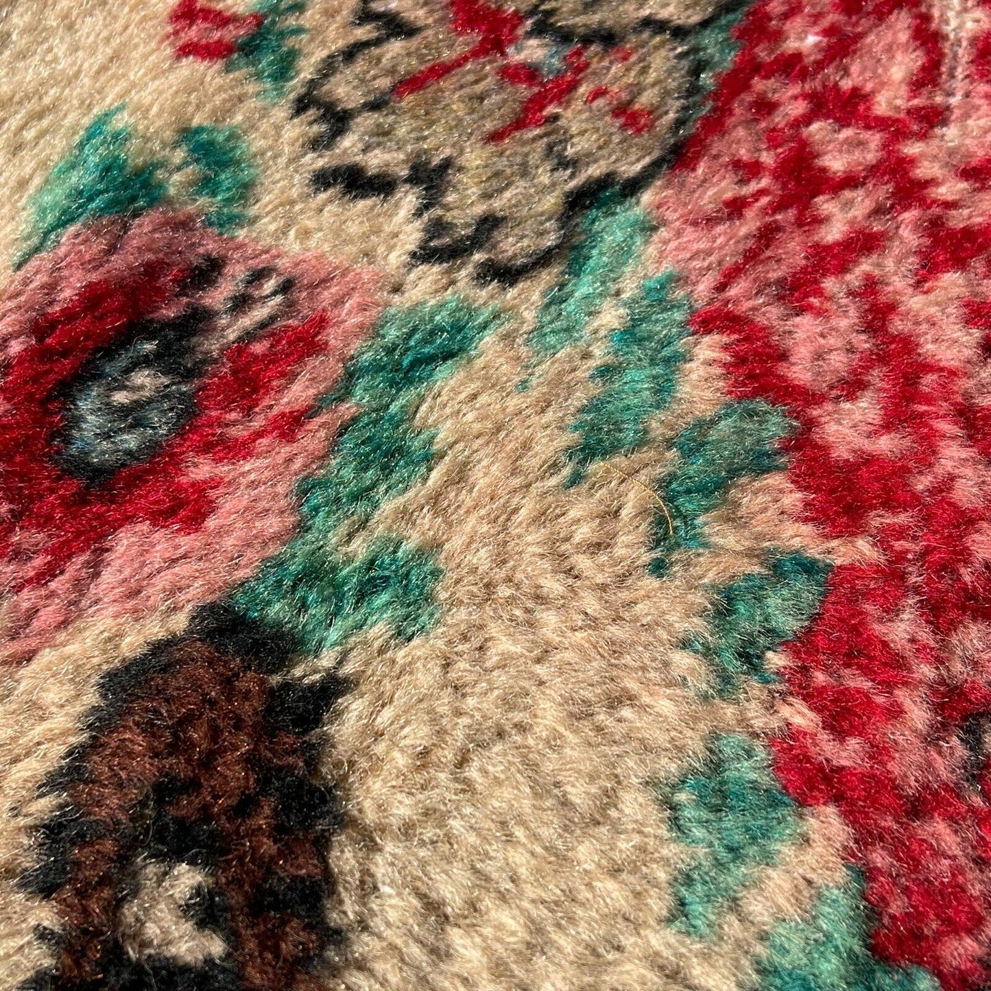 Vintage Handmade Turkish Rug 141x92 cm