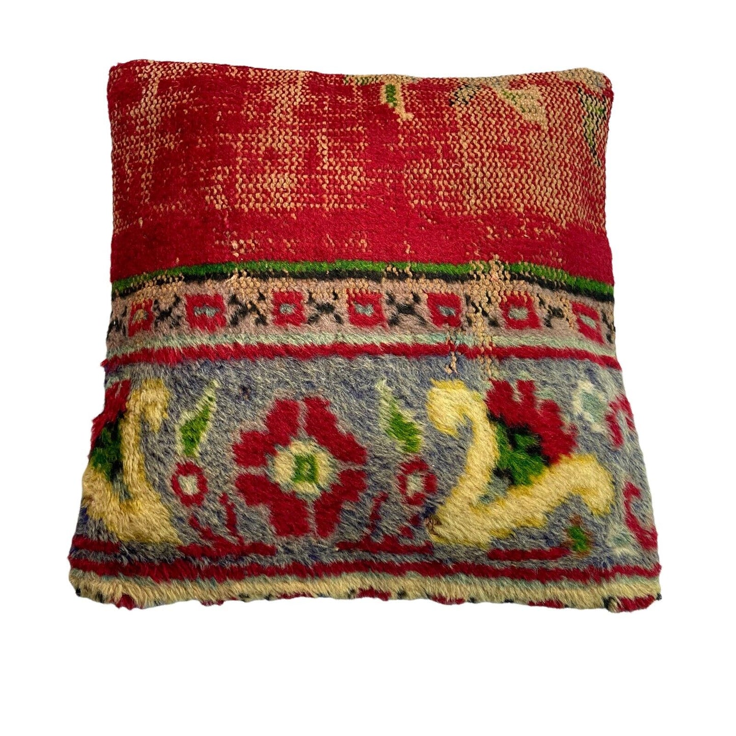 45 x 45 cm  , Vintage Turkish Cushion Cover ,  Vintage Handgemachte Kissenbezug