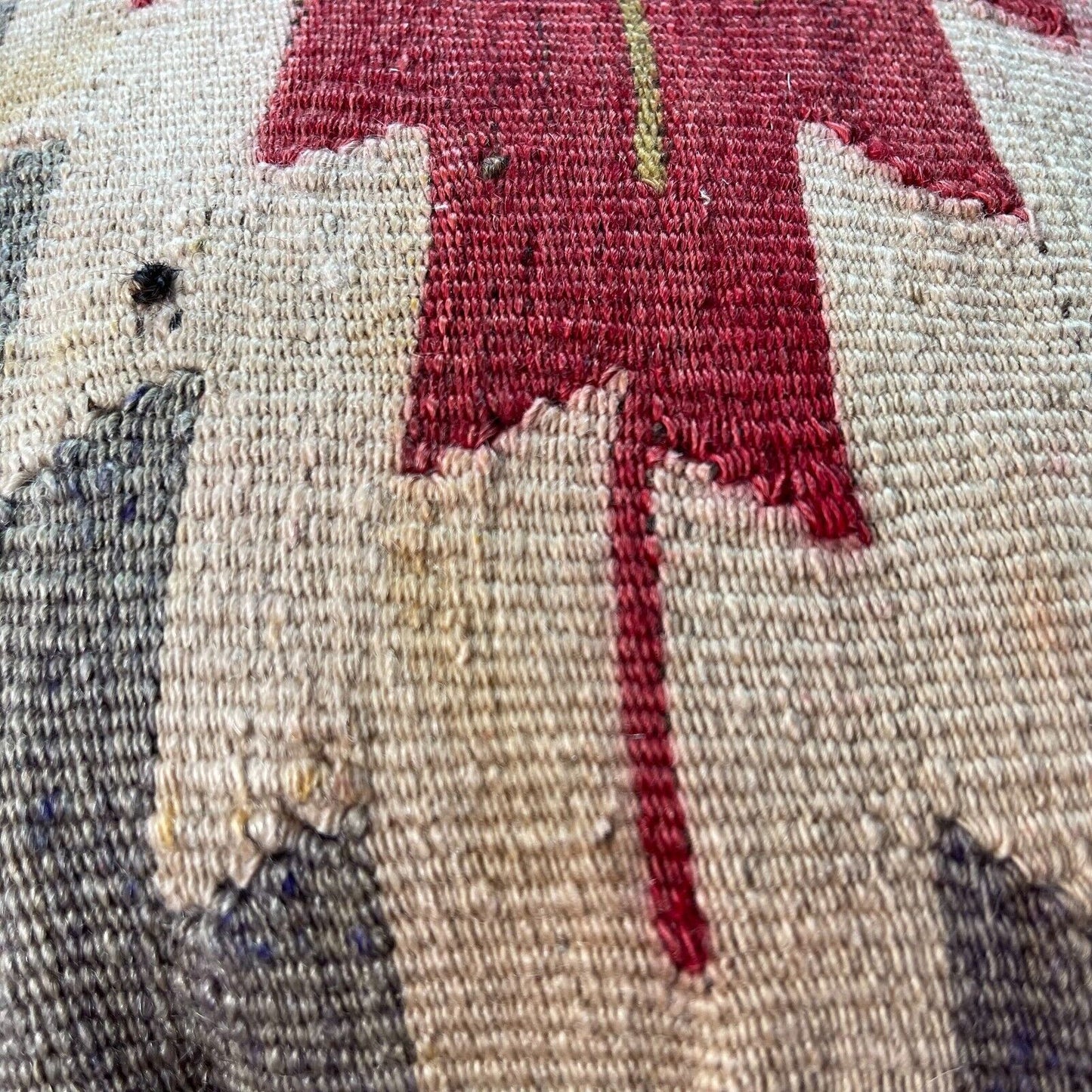 Kilim Housse de coussin 40x40 cm old vintage antique Kelim Coussin Boho Country