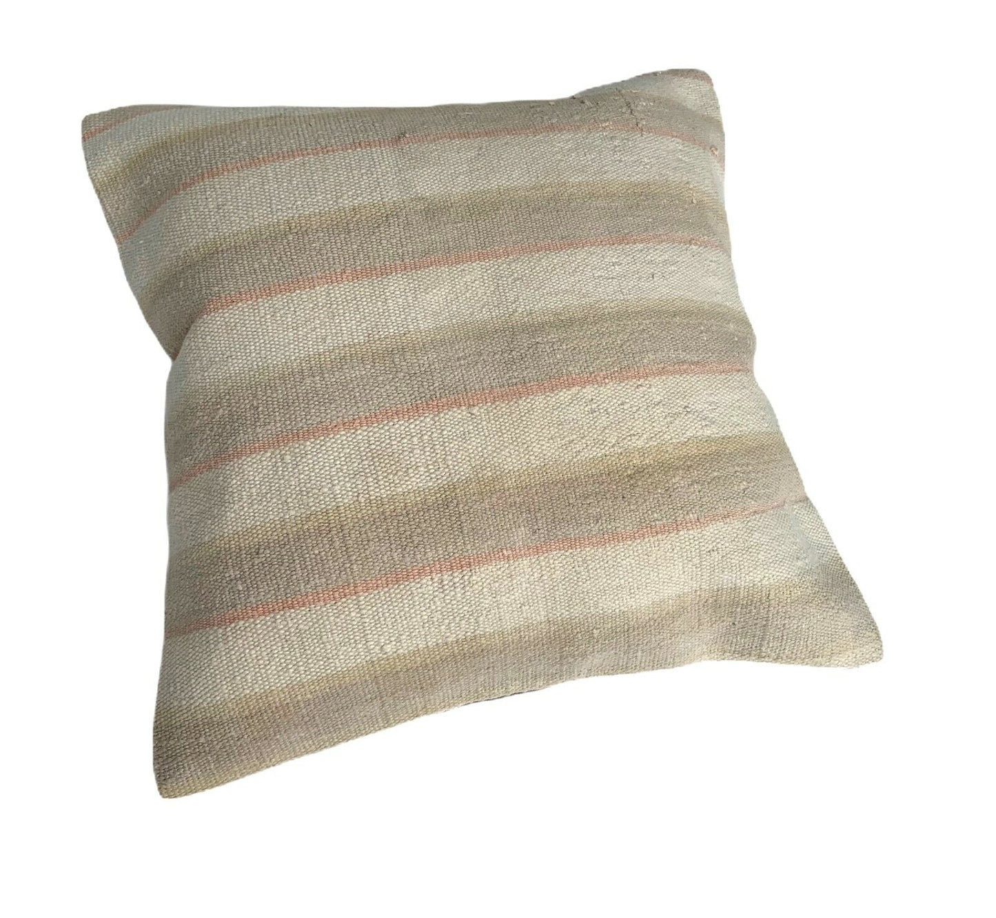 Einzigartige Kelim-Kissen,Turkish Kilim Pillow,18'×18'   Funda De Cojín Kilim