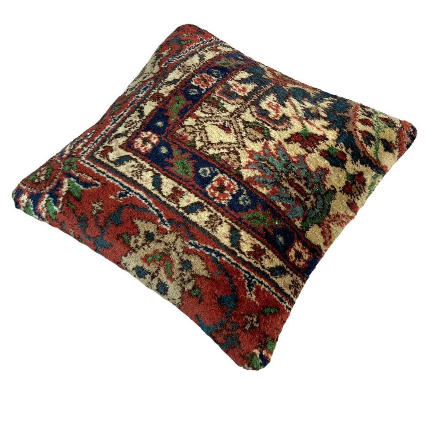 45 x 45 cm  , Vintage Turkish Cushion Cover ,  Vintage Handgemachte Kissenbezug