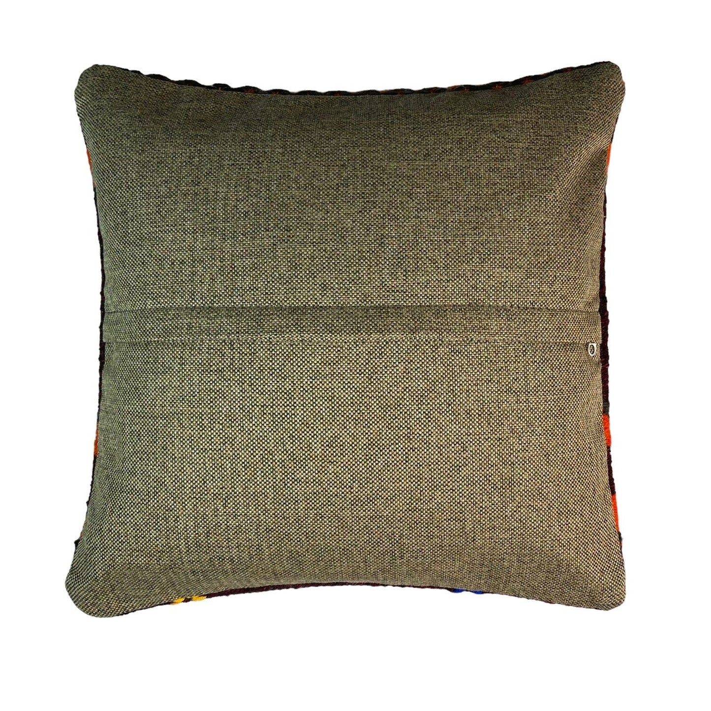 Einzigartige Kelim-Kissen,Turkish Kilim Pillow,16'×16'   Funda De Cojín Kilim