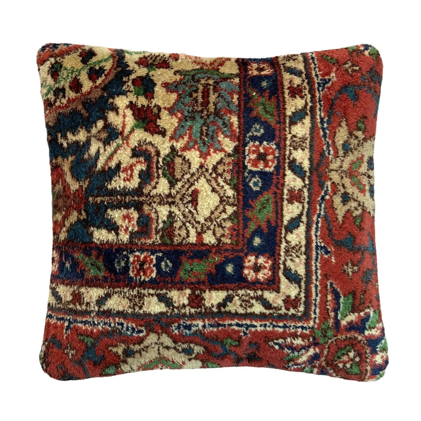 45 x 45 cm  , Vintage Turkish Cushion Cover ,  Vintage Handgemachte Kissenbezug