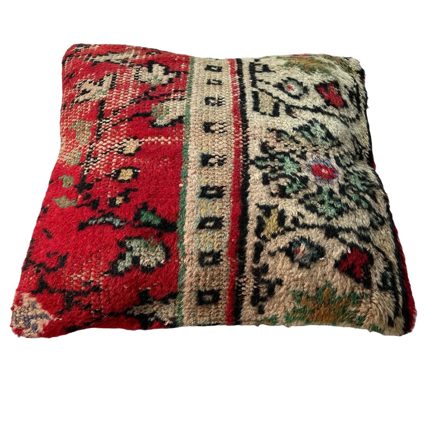 18''X18'' Vintage Handmade Rug Cushion Cover, 45 x 45 cm Deko Kissenbezug