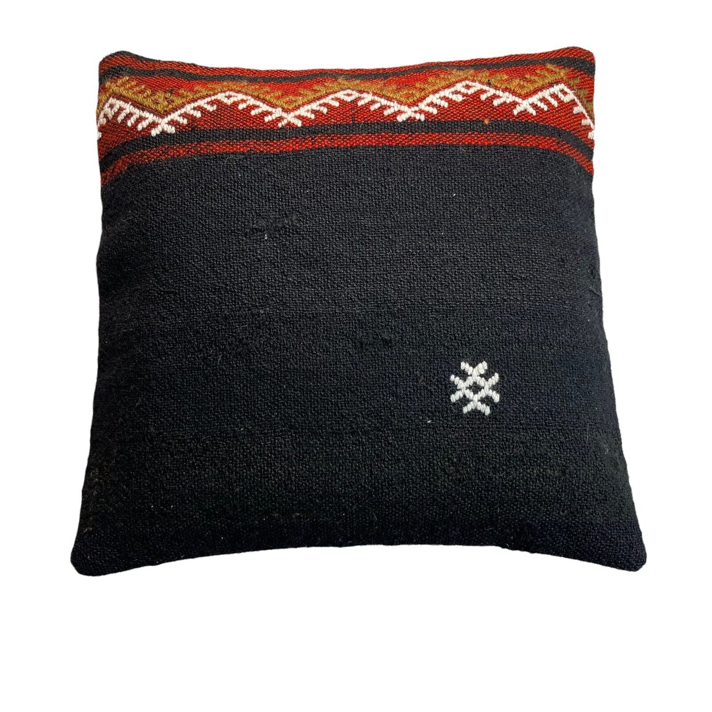 Einzigartige Kelim-Kissen,Turkish Kilim Pillow,16'×16'   Funda De Cojín Kilim