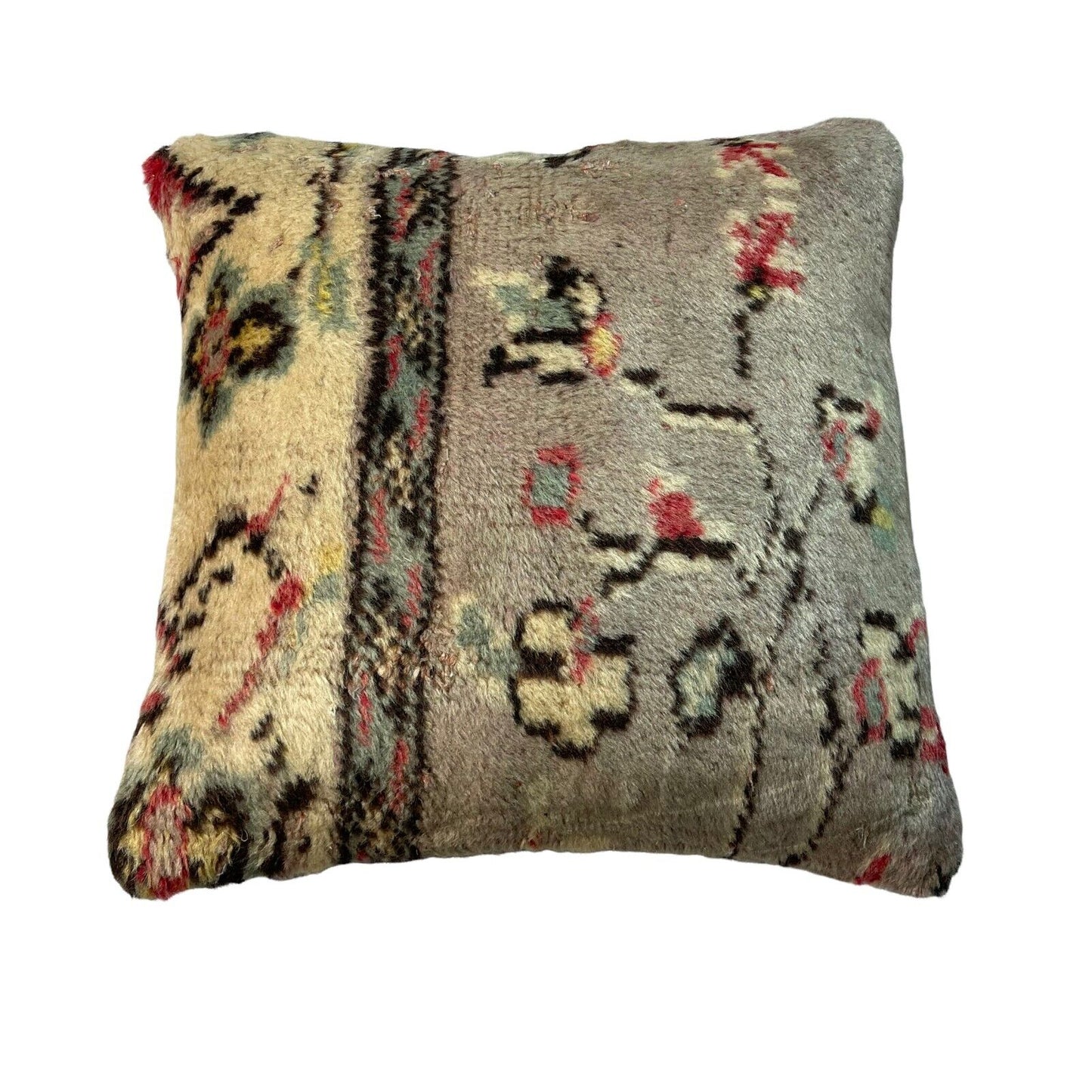 45 x 45 cm  , Vintage Turkish Cushion Cover ,  Vintage Handgemachte Kissenbezug