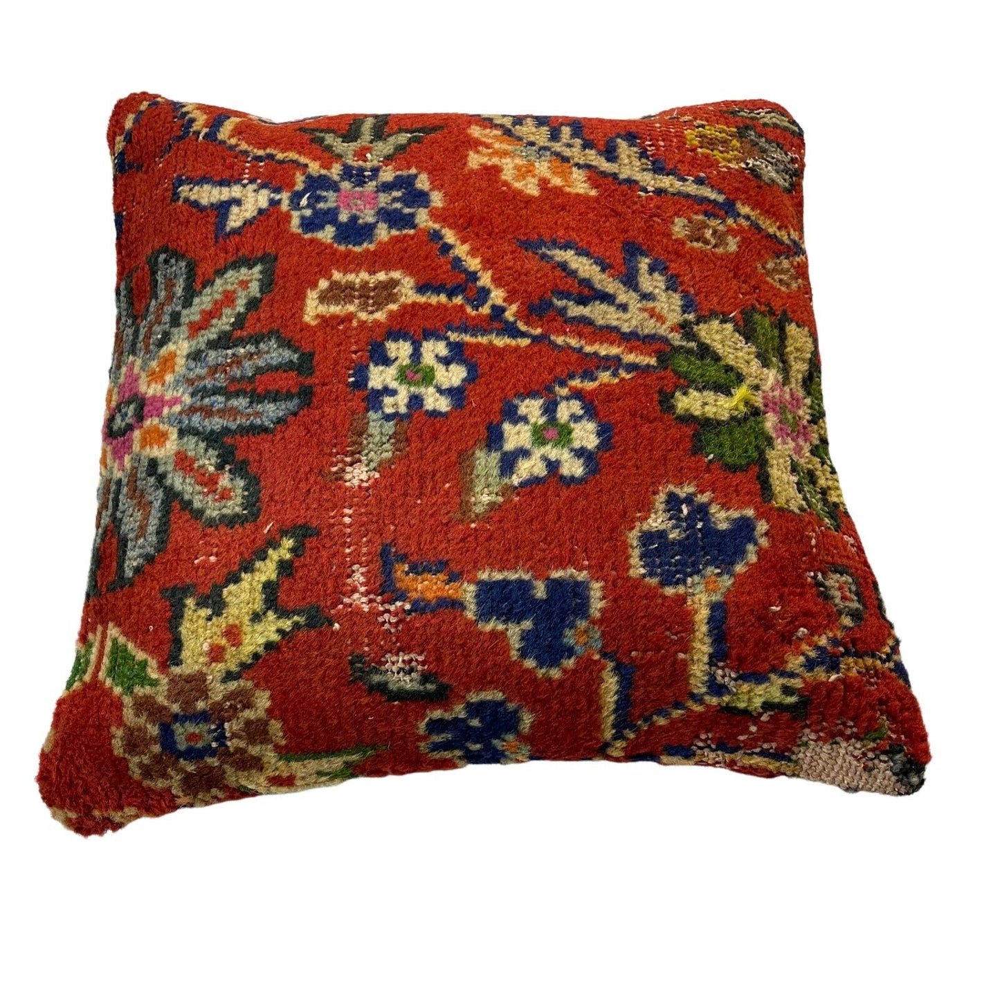 18''X18'' Vintage Handmade Rug Cushion Cover, 45 x 45 cm Deko Kissenbezug