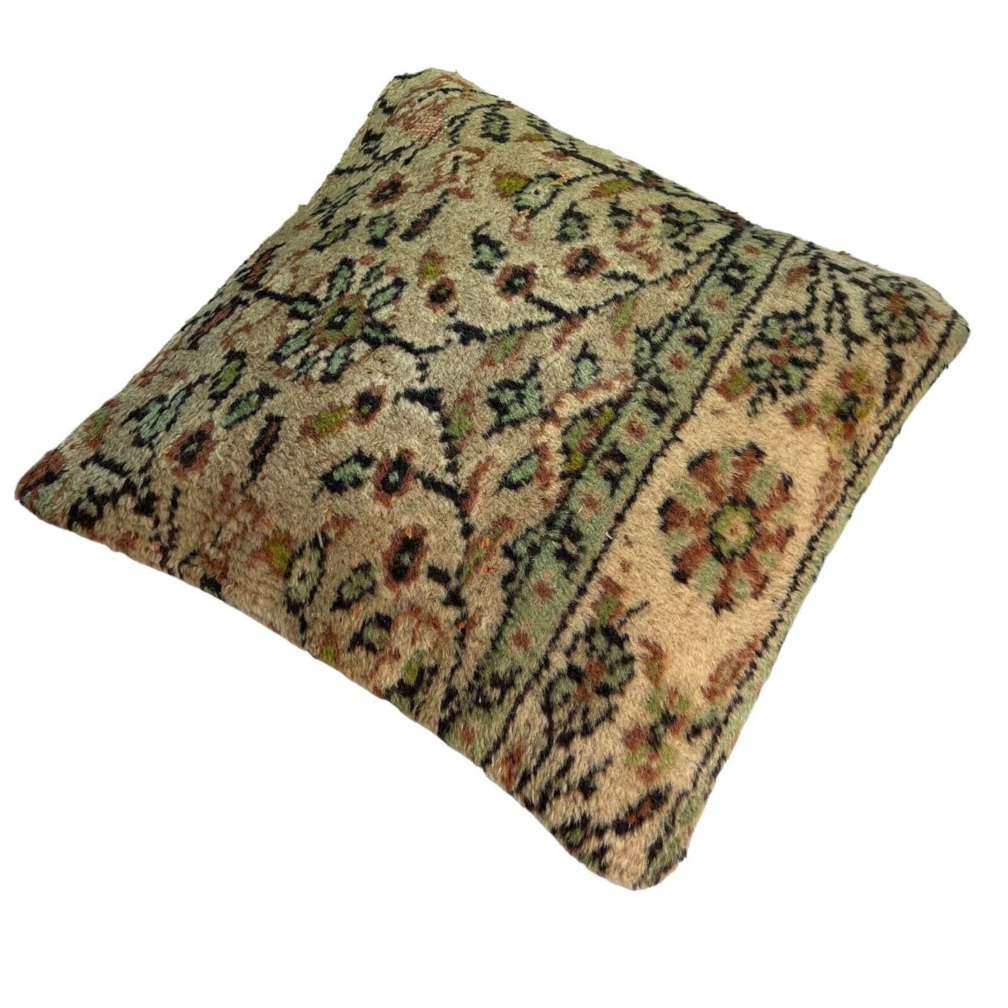 45x45 cm  , Vintage Turkish Cushion Cover ,  Vintage Handgemachte Kissenbezug