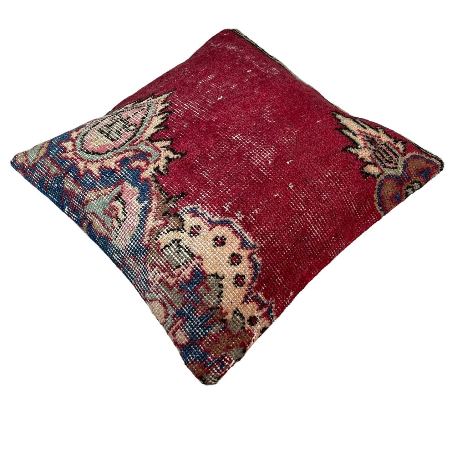 45x45 cm  , Vintage Teppich Kissenbezug , Vintage Rug Cushion Cover