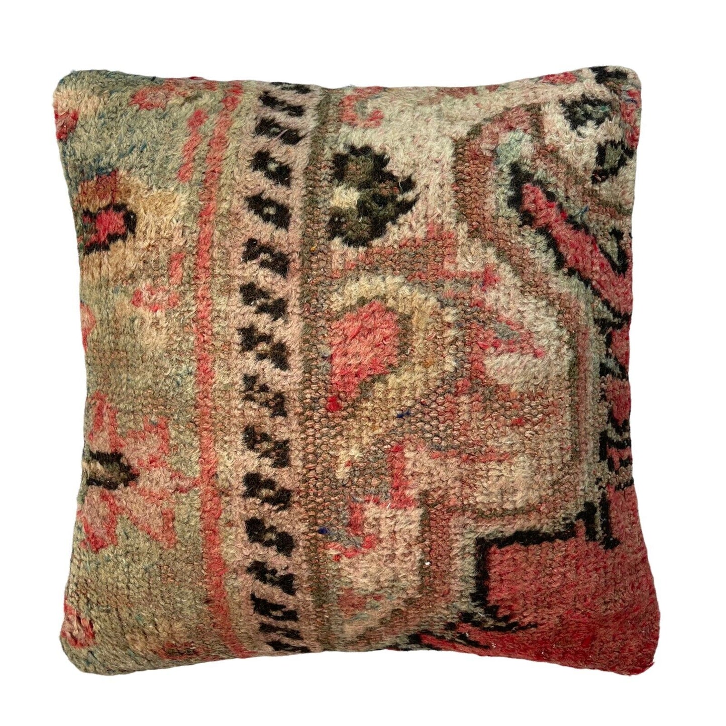 45 x 45 cm  , Vintage Turkish Cushion Cover ,  Vintage Handgemachte Kissenbezug