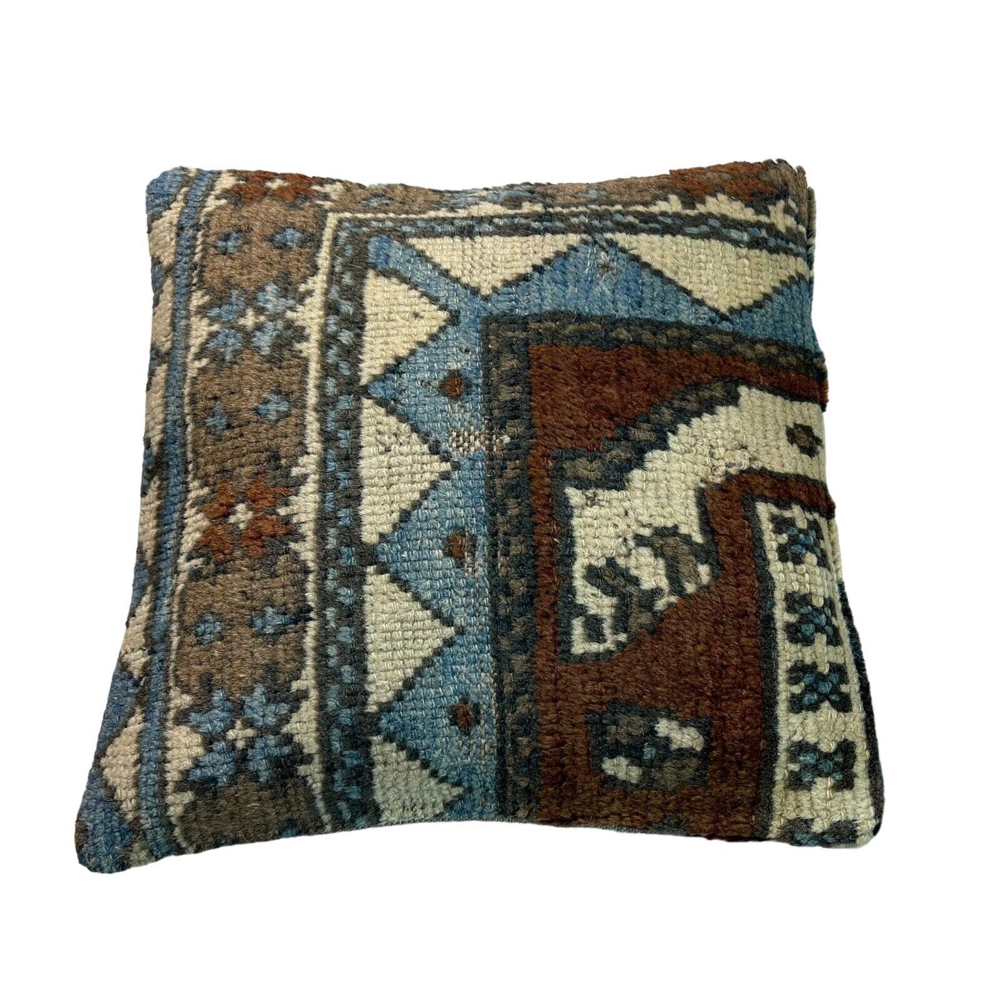 Einzigartige Kelim-Kissen,Turkish Kilim Pillow,16'×16'   Funda De Cojín Kilim